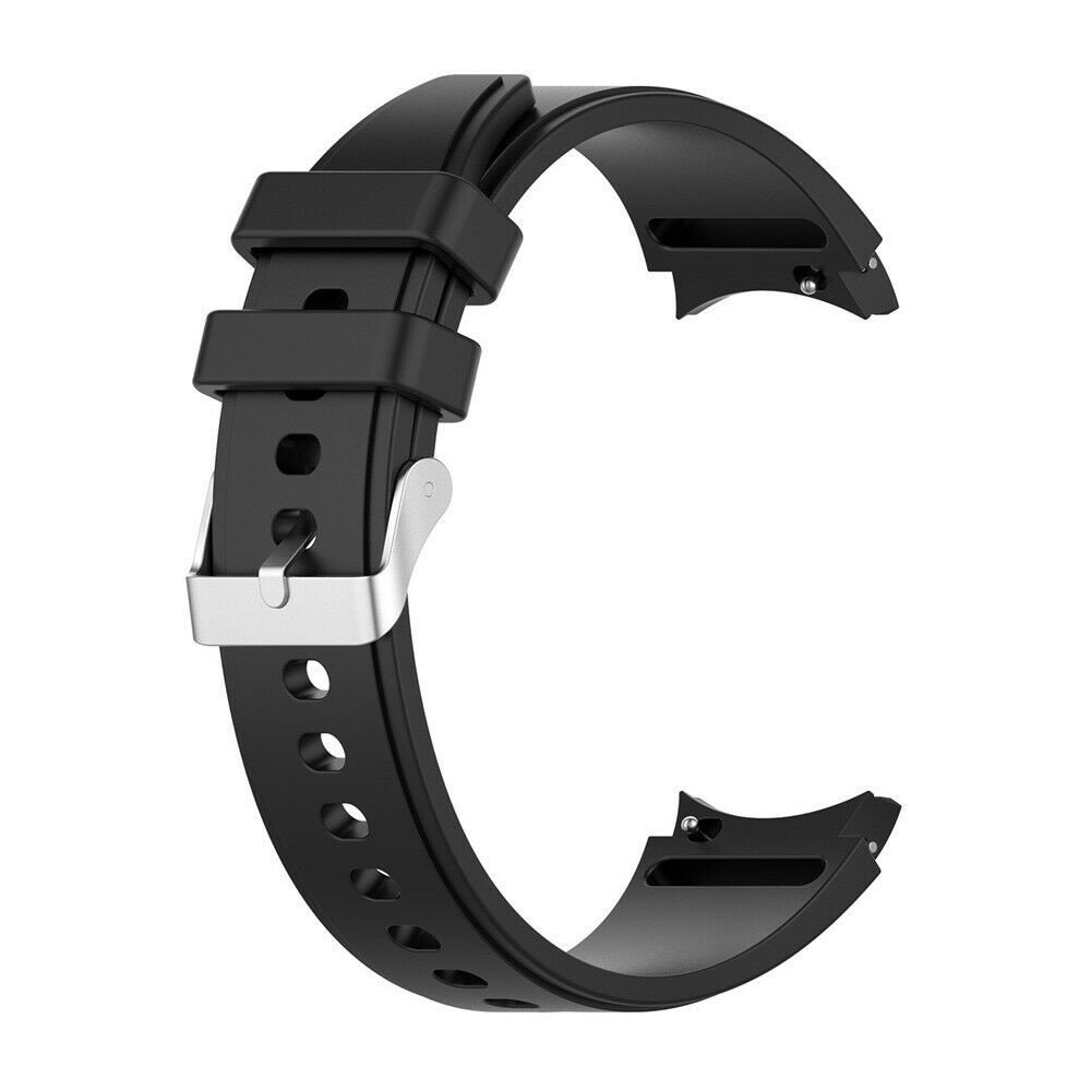 Strap-it Strap-it Bracelet Galaxy Watch 4 Classic 46mm silicone (noir)