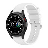 Strap-it Strap-it Bracelet silicone Galaxy Watch 4 Classic 46mm (blanc) Strap-it Strap-it Bracelet silicone Galaxy Watch 4 Classic 46mm (blanc)