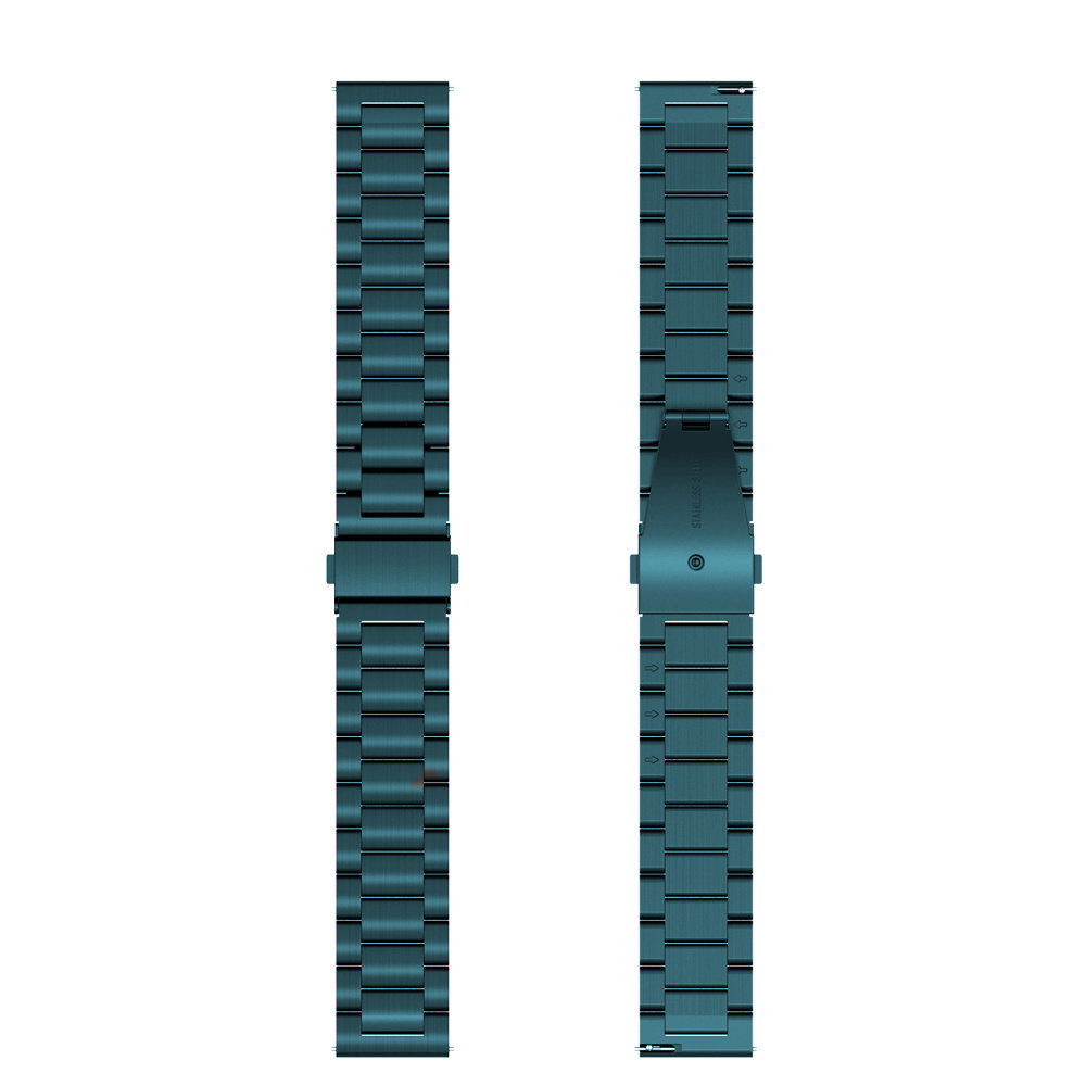 Strap-it Strap-it Bracelet acier Samsung Galaxy Watch 4 Classic 46mm (vert foncé)