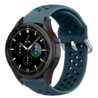 Strap-it Strap-it Bracelet silicone trou Samsung Galaxy Watch 4 Classic 46mm (vert roche) Strap-it Strap-it Bracelet silicone trou Samsung Galaxy Watch 4 Classic 46mm (vert roche)