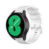Strap-it Strap-it Bracelet silicone luxe Galaxy Watch 4 - 44mm (Blanc) Strap-it Strap-it Bracelet silicone luxe Galaxy Watch 4 - 44mm (Blanc)