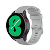 Strap-it Strap-it Bracelet silicone luxe Samsung Galaxy Watch 4 44mm (gris) Strap-it Strap-it Bracelet silicone luxe Samsung Galaxy Watch 4 44mm (gris)