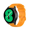 Strap-it Strap-it Bracelet silicone luxe Samsung Galaxy Watch 4 44mm (orange) Strap-it Strap-it Bracelet silicone luxe Samsung Galaxy Watch 4 44mm (orange)