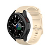 Strap-it Strap-it Bracelet silicone luxe 46mm Galaxy Watch 4 Classic 46mm (Beige) Strap-it Strap-it Bracelet silicone luxe 46mm Galaxy Watch 4 Classic 46mm (Beige)