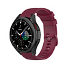 Strap-it Strap-it Bracelet silicone luxe Samsung Galaxy Watch 4 Classic 46mm (rouge foncé) Strap-it Strap-it Bracelet silicone luxe Samsung Galaxy Watch 4 Classic 46mm (rouge foncé)
