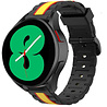 Strap-it Strap-it Bracelet édition spéciale Galaxy Watch 4 40mm (noir/jaune) Strap-it Strap-it Bracelet édition spéciale Galaxy Watch 4 40mm (noir/jaune)
