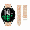 Strap-it Strap-it Bracelet cuir pailleté Samsung Galaxy Watch 4 40mm (or rose) Strap-it Strap-it Bracelet cuir pailleté Samsung Galaxy Watch 4 40mm (or rose)