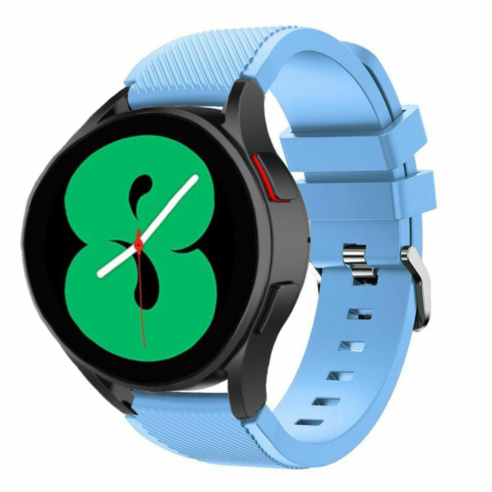 Strap-it Strap-it Bracelet silicone Samsung Galaxy Watch 4 40mm (bleu sable)