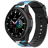 Strap-it Strap-it Bracelet camouflage Samsung Galaxy Watch 4 Classic 46mm (bleu) Strap-it Strap-it Bracelet camouflage Samsung Galaxy Watch 4 Classic 46mm (bleu)