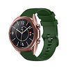 Strap-it Strap-it Bracelet silicone luxe Samsung Galaxy Watch 3 41mm (vert armée) Strap-it Strap-it Bracelet silicone luxe Samsung Galaxy Watch 3 41mm (vert armée)