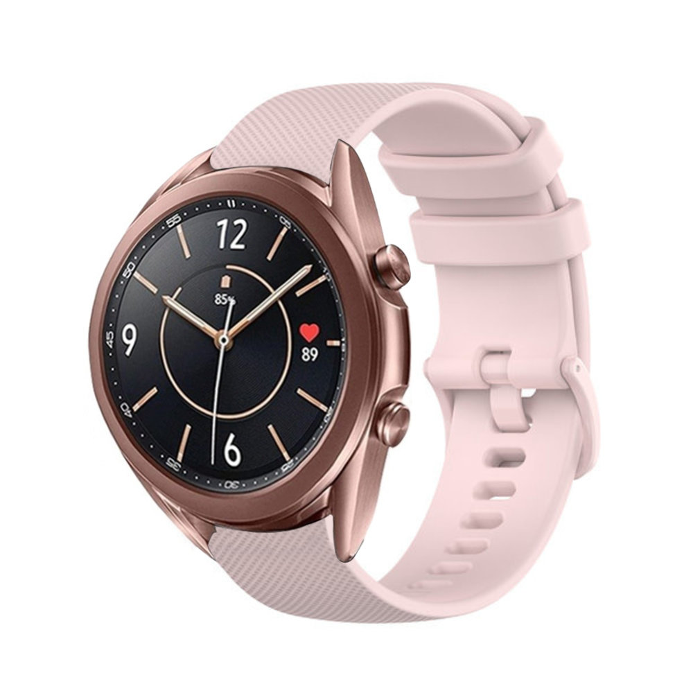 Strap-it Strap-it Bracelet silicone luxe Samsung Galaxy Watch 3 41mm (rose)