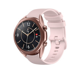 Strap-it Bracelet silicone luxe Samsung Galaxy Watch 3 41mm (rose)
