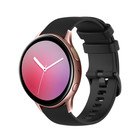 Strap-it Strap-it Bracelet silicone luxe Samsung Galaxy Watch Active (noir)