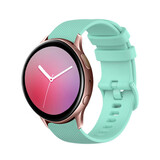 Strap-it Bracelet silicone luxe Samsung Galaxy Watch Active (aqua)
