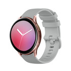Strap-it Strap-it Bracelet silicone luxe Samsung Galaxy Watch Active (gris)