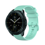 Strap-it Bracelet silicone luxe Samsung Galaxy Watch 42mm (aqua)