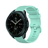 Strap-it Strap-it Bracelet silicone luxe Samsung Galaxy Watch 42mm (aqua) Strap-it Strap-it Bracelet silicone luxe Samsung Galaxy Watch 42mm (aqua)