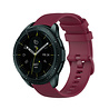 Strap-it Strap-it Bracelet silicone luxe Samsung Galaxy Watch 42mm (rouge foncé) Strap-it Strap-it Bracelet silicone luxe Samsung Galaxy Watch 42mm (rouge foncé)