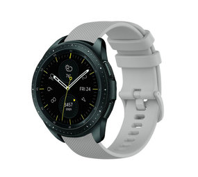 Strap-it Bracelet silicone luxe Samsung Galaxy Watch 42mm (gris)
