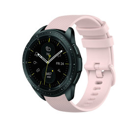 Strap-it Bracelet silicone luxe Samsung Galaxy Watch 42mm (rose)