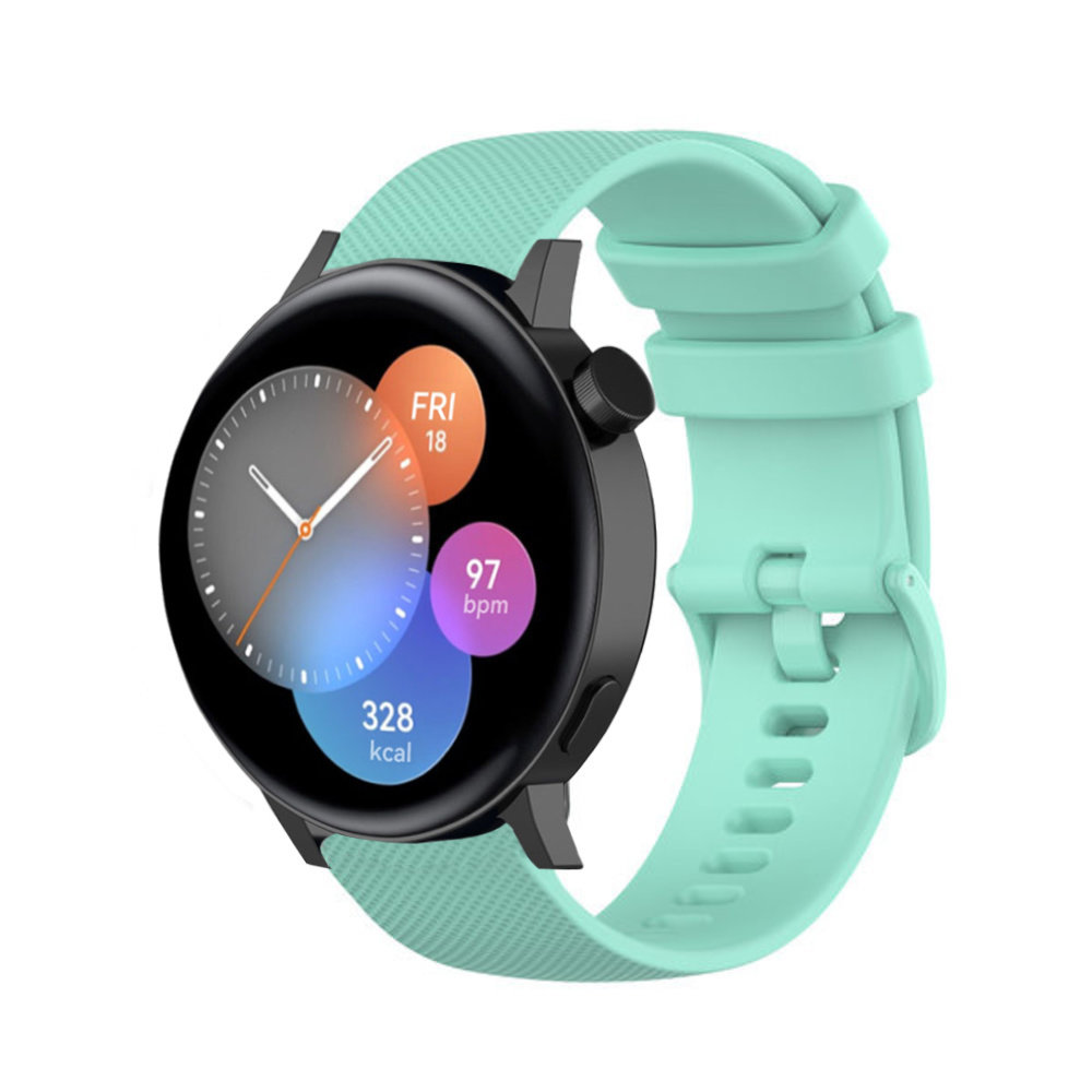 Strap-it Strap-it Bracelet silicone luxe Huawei Watch GT 3 42mm (aqua)