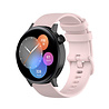 Strap-it Strap-it Bracelet silicone luxe Huawei Watch GT 3 42mm (rose) Strap-it Strap-it Bracelet silicone luxe Huawei Watch GT 3 42mm (rose)