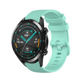 Strap-it Bracelet silicone luxe Huawei Watch GT 2 (aqua)