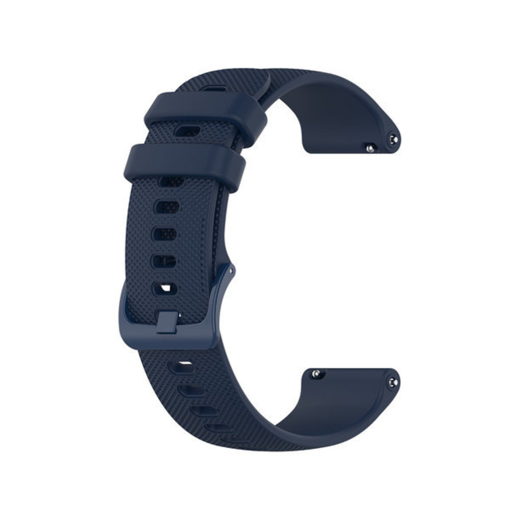 Strap-it Strap-it Bracelet silicone luxe Xiaomi Amazfit Bip (bleu foncé)
