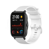 Strap-it Bracelet silicone luxe Xiaomi Amazfit GTS (blanc)
