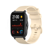 Strap-it Bracelet silicone luxe Xiaomi Amazfit GTS (beige)