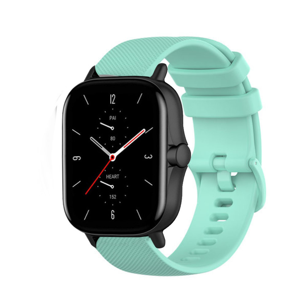 Strap-it Strap-it Bracelet silicone luxe Xiaomi Amazfit GTS 2 (aqua)