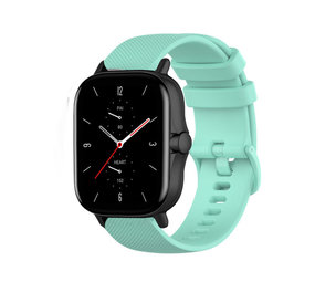 Strap-it Bracelet silicone luxe Xiaomi Amazfit GTS 2 (aqua)