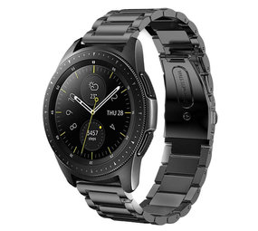 Strap-it Bracelet titane Samsung Galaxy Watch 42mm (gris)