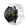Strap-it Strap-it Bracelet silicone luxe Huawei Watch GT 3 46mm (blanc) Strap-it Strap-it Bracelet silicone luxe Huawei Watch GT 3 46mm (blanc)
