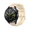 Strap-it Strap-it Bracelet silicone luxe Huawei Watch GT 3 46mm (beige) Strap-it Strap-it Bracelet silicone luxe Huawei Watch GT 3 46mm (beige)