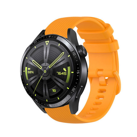 Strap-it Strap-it Bracelet silicone luxe Huawei Watch GT 3 46mm (orange)
