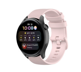 Strap-it Bracelet silicone luxe Huawei Watch 3 (Pro) (rose)