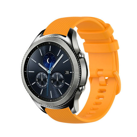 Strap-it Strap-it Bracelet silicone luxe Samsung Gear S3 (orange)