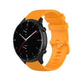 Strap-it Bracelet silicone luxe Xiaomi Amazfit GTR 2 (orange)