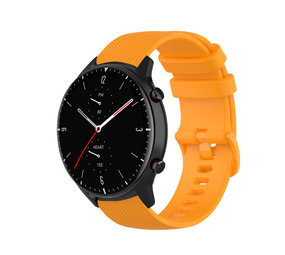 Strap-it Bracelet silicone luxe Xiaomi Amazfit GTR 2 (orange)