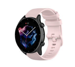 Strap-it Bracelet silicone luxe Amazfit GTR 3 (Pro) (rose)