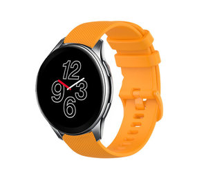 Strap-it Bracelet silicone luxe OnePlus Watch (orange)