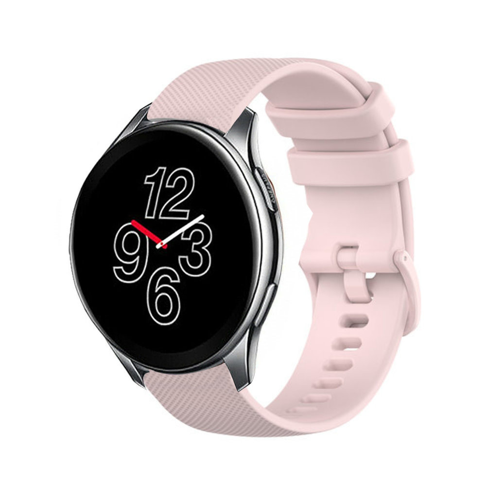 Strap-it Strap-it Bracelet silicone luxe OnePlus Watch (rose)