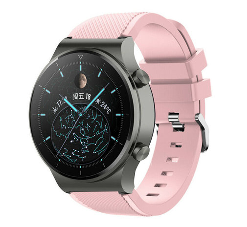 Strap-it Strap-it Bracelet silicone Huawei Watch GT 2 Pro (rose)
