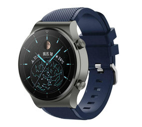 Strap-it Bracelet silicone Huawei Watch GT 2 Pro (bleu foncé)