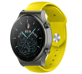 Strap-it Bracelet sport Huawei Watch GT 2 Pro (jaune)