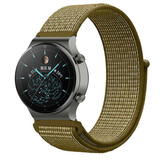 Strap-it Bracelet nylon Huawei Watch GT 2 Pro (olive)