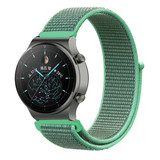 Strap-it Bracelet nylon Huawei Watch GT 2 Pro (menthe)