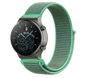 Strap-it Bracelet nylon Huawei Watch GT 2 Pro (menthe) Strap-it Bracelet nylon Huawei Watch GT 2 Pro (menthe)