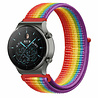 Strap-it Strap-it Bracelet nylon Huawei Watch GT 2 Pro (arc-en-ciel) Strap-it Strap-it Bracelet nylon Huawei Watch GT 2 Pro (arc-en-ciel)